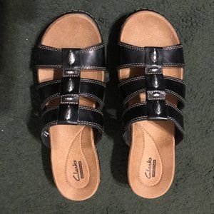 Brand New, Clarks Hayla Shale Sandals Size 9M